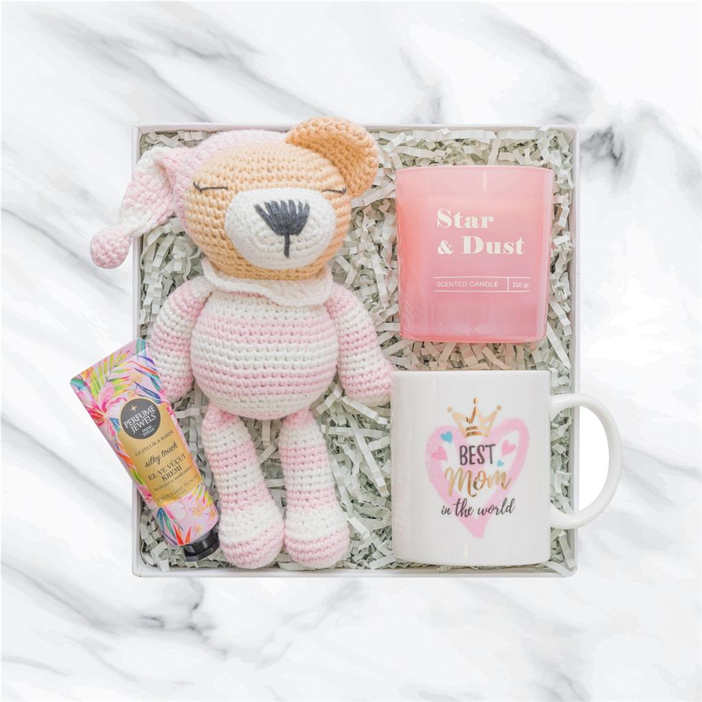 Kız Bebek ve Annesi Hediye Kutusu