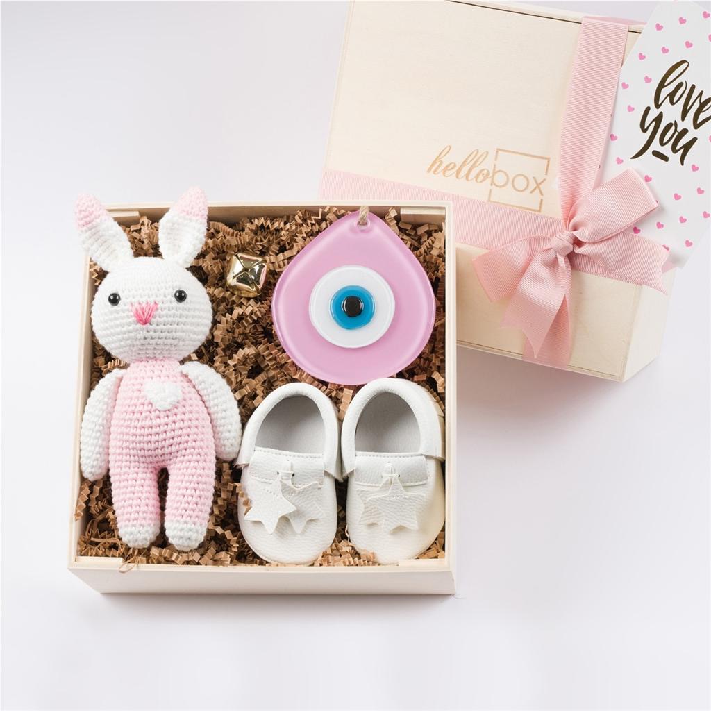 Maşallah Pembeli Hediye Kutusu