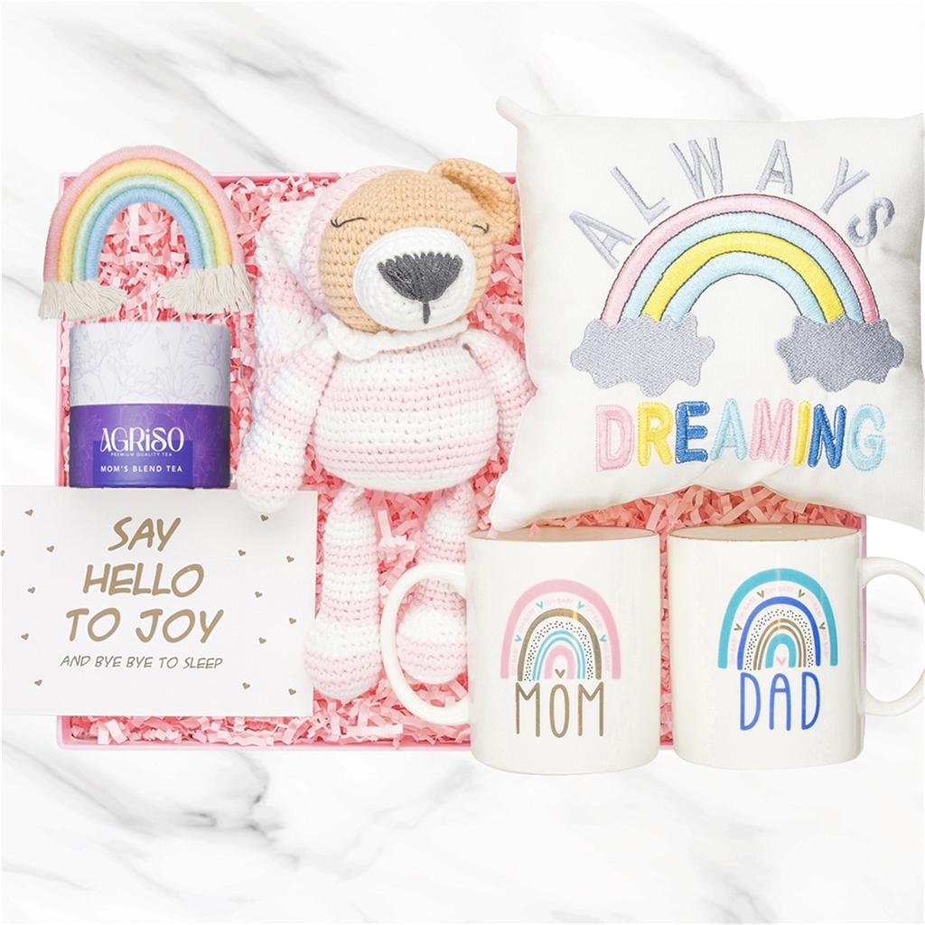 Gökkuşağı Renkleri Bebek Hediye Kutusu