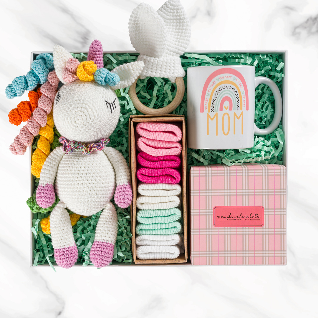 Unicorn Baby Bebek Hediye Seti