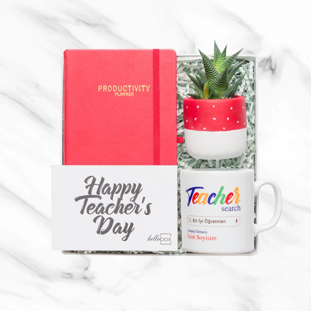 Kırmızı Enerjisi Öğretmenler Günü Hediyesi