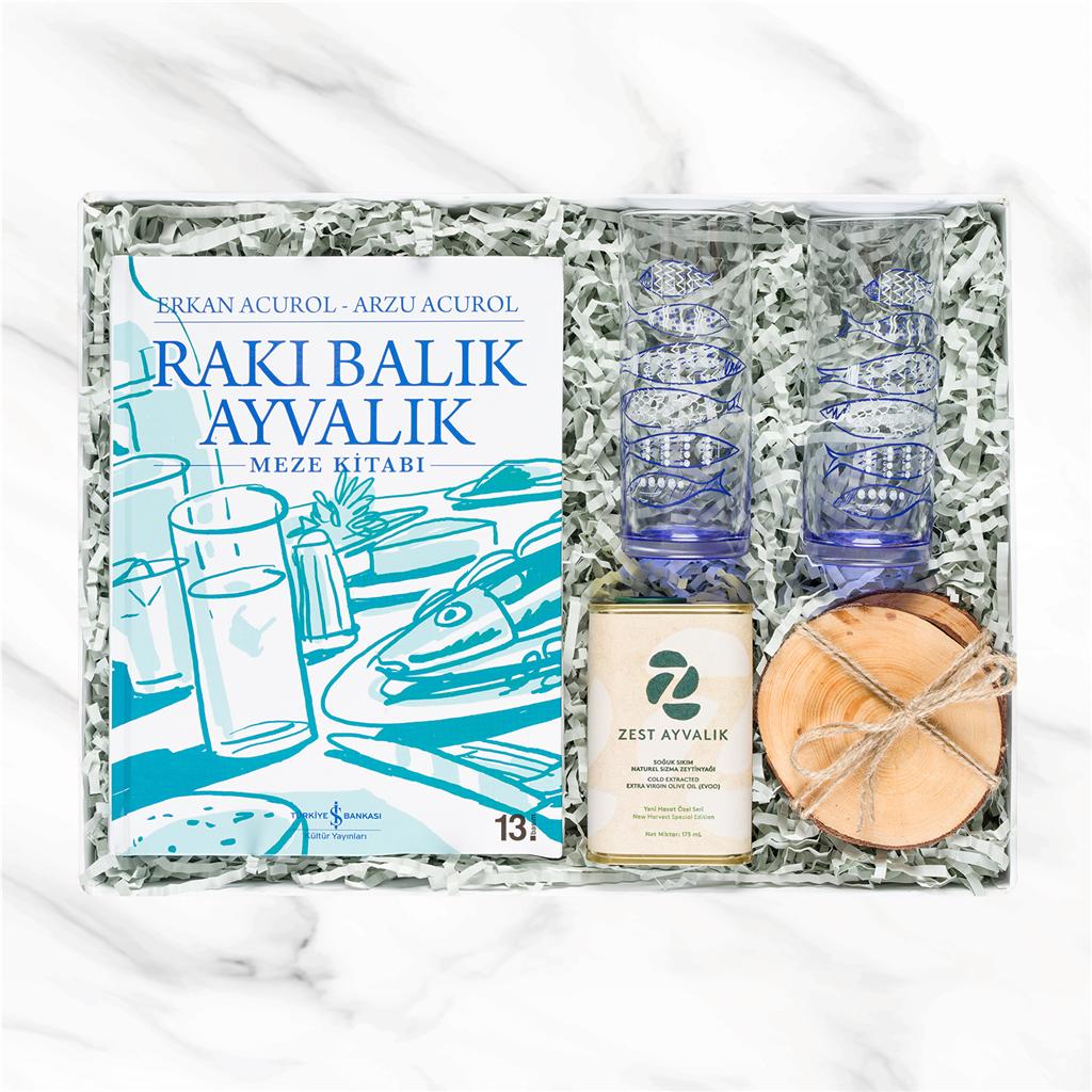 Rakı Balık Ayvalık Hediye Kutusu