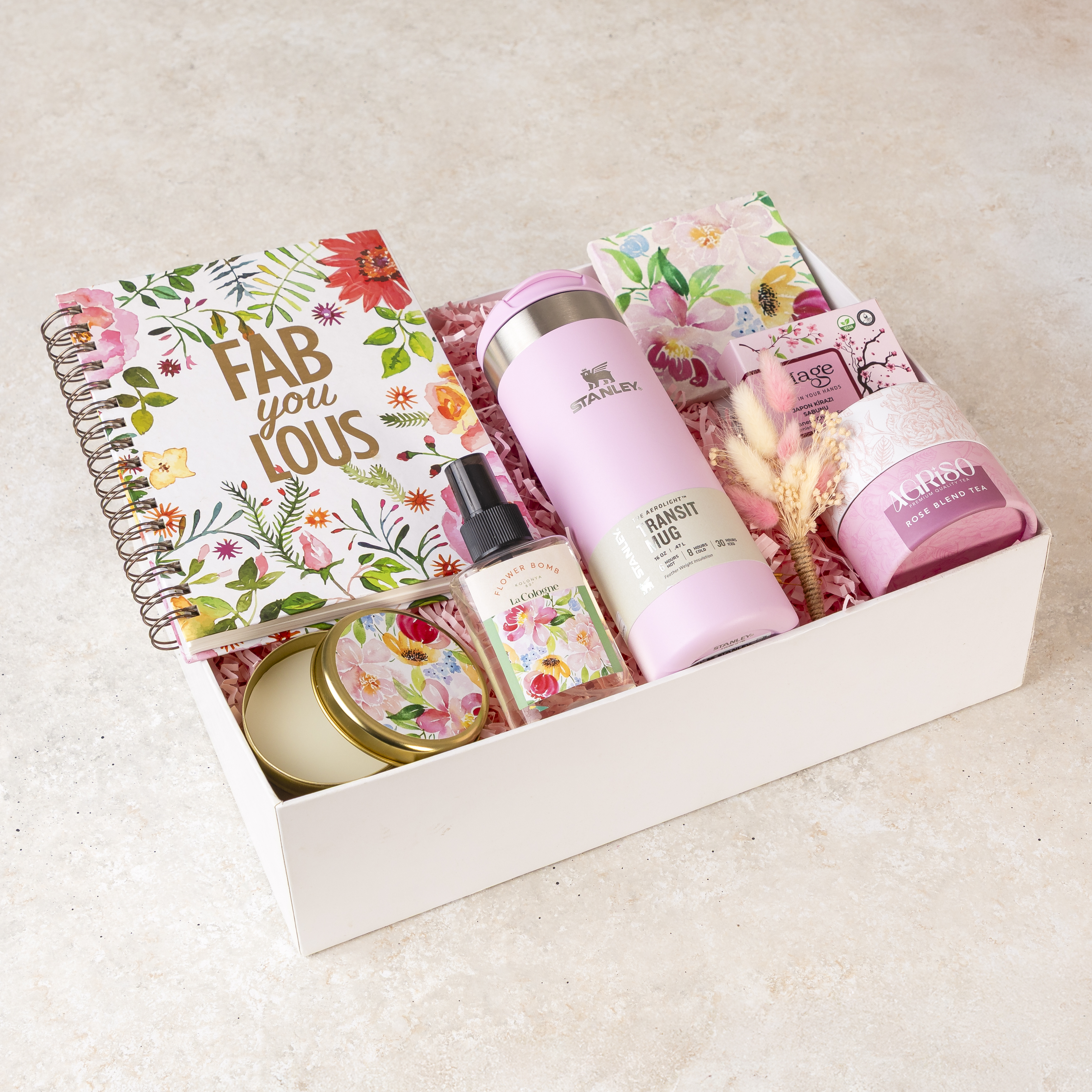 Flower Bomb Kadına Özel Hediye Kutusu