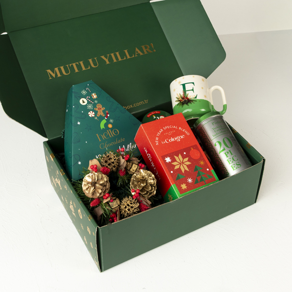 Yılbaşı Işıltısı Hediye Kutusu 🎄
