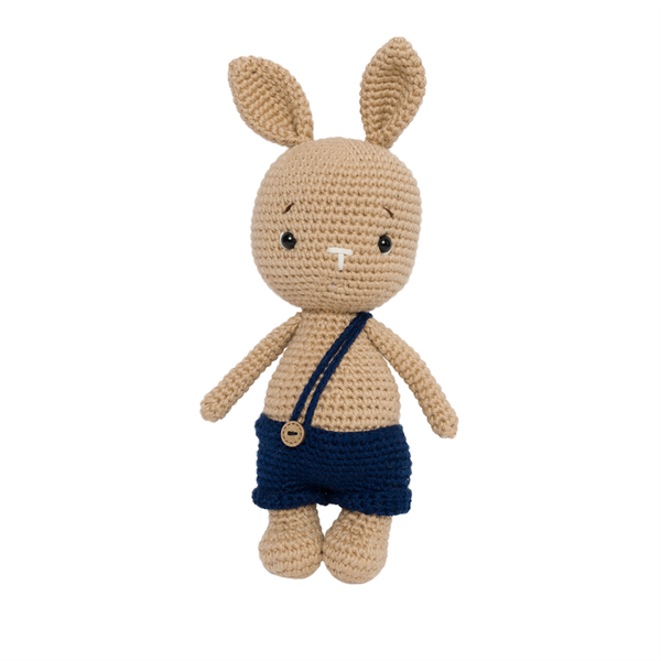 Amigurumi Tulumlu Tavşan