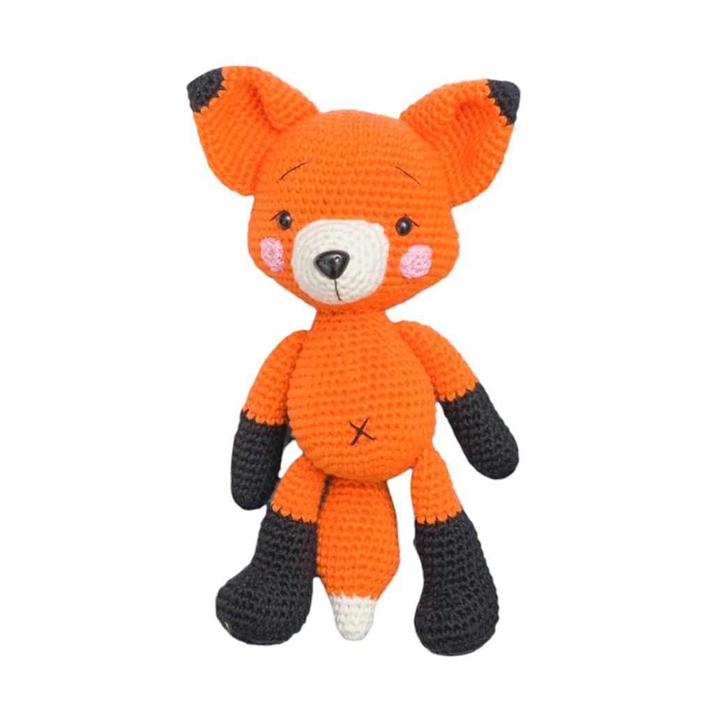 Amigurumi Tilki Bebek Oyuncağı