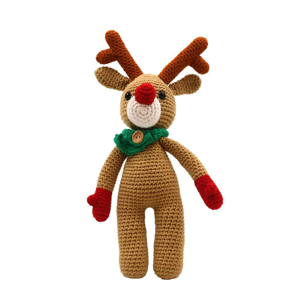 Sevimli Geyik Amigurumi Bebek