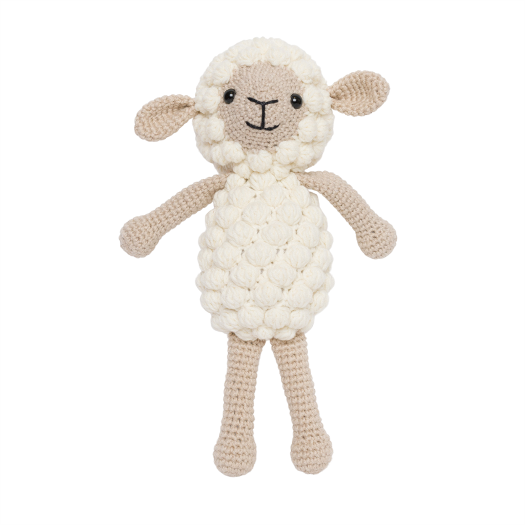 Amigurumi Kuzu Bebek Oyuncağı