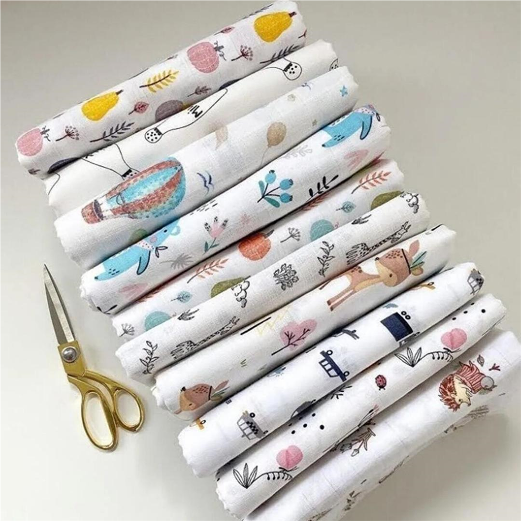 Bebek Çok Kullanımlı Müslin Örtü