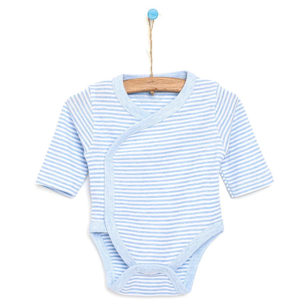 Mavi-Beyaz Çizgili Zıbın