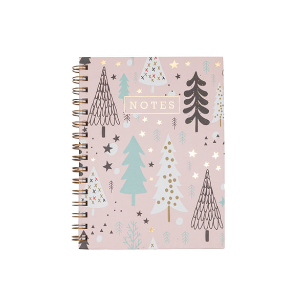Masal Ormanı Yaldızlı Defter - Pembe