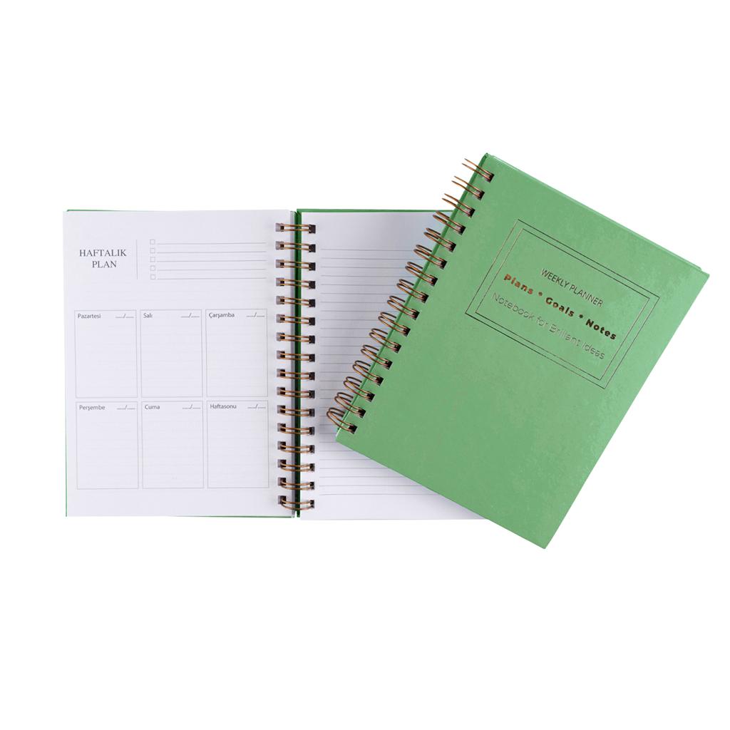 Yeşil Haftalık Planlayıcı
