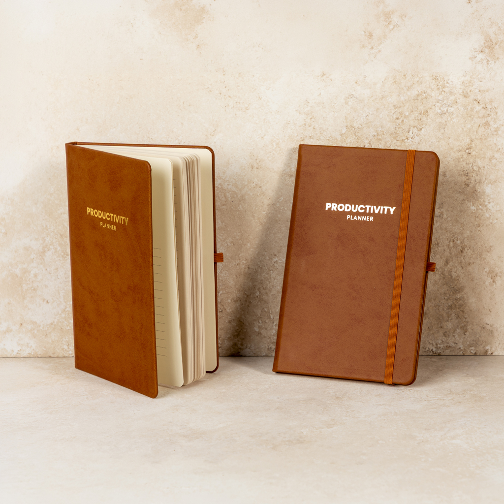 Taba Deri - Productivity Planner Defter