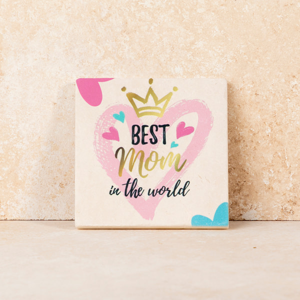 Kalpli Best Mum Taş Bardak Altı