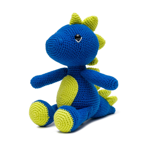 Amigurumi Mavi Dinazor Bebek Oyuncağı