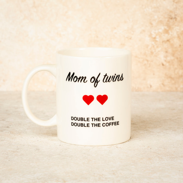 Mom Of Twins / İkiz Anne Kupa
