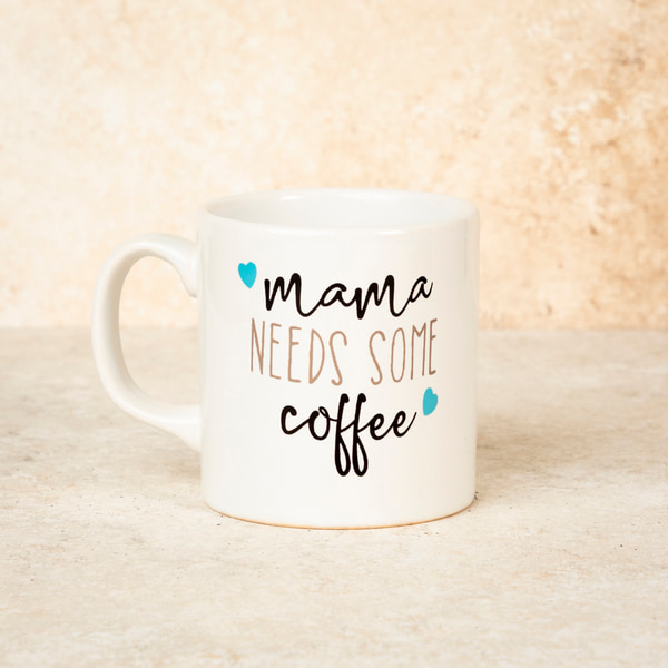 Mama Needs Some Coffee Kupa - Erkek Bebek