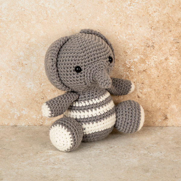 Amigurumi Fil Bebek Oyuncağı
