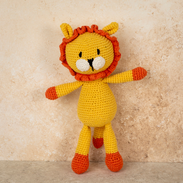 Aslan Amigurumi Bebek Oyuncağı