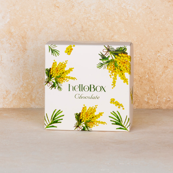 HelloChocolate 9’lu Trüf Seçkisi | Özel Mimozalar Kutusunda