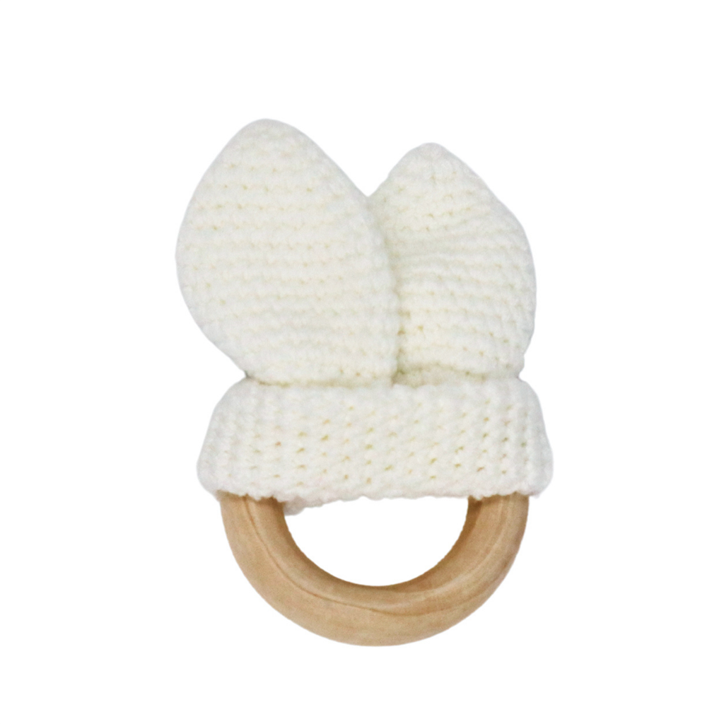 Beyaz Amigurumi Diş Kaşıyıcı