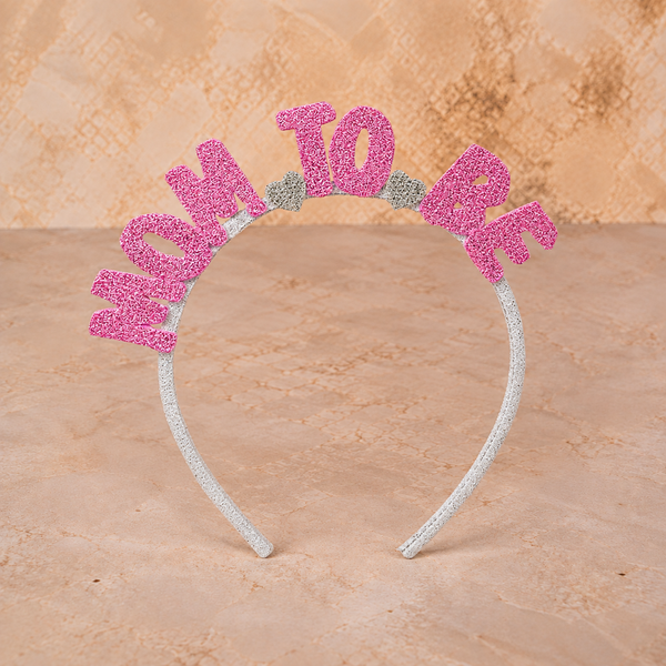 Mom to Be Yeni Anneye Tacı - Pembe