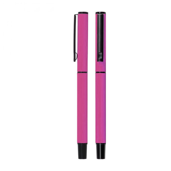 Rubber Gövde Pembe Roller Kalem