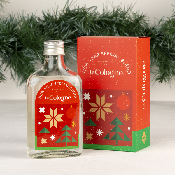 LaCologne New Year - Yılbaşı  Kolonyası 200 Ml Cam Şişe