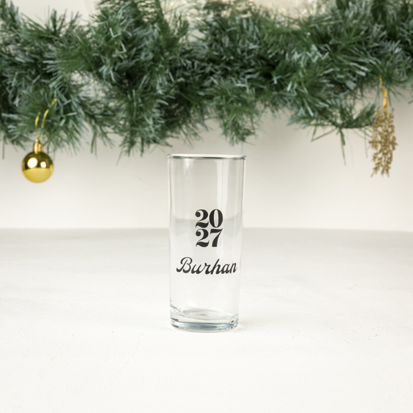 2027 İsime Özel Rakı Kadehi